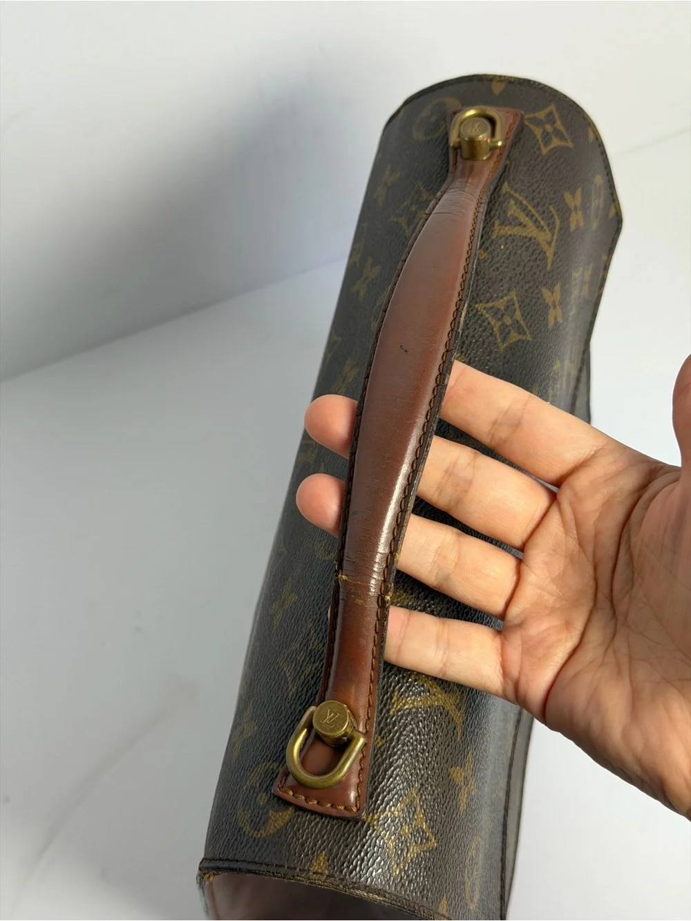 Vintage Louis Vuitton Monceau 28 Monogram Canvas Handbag